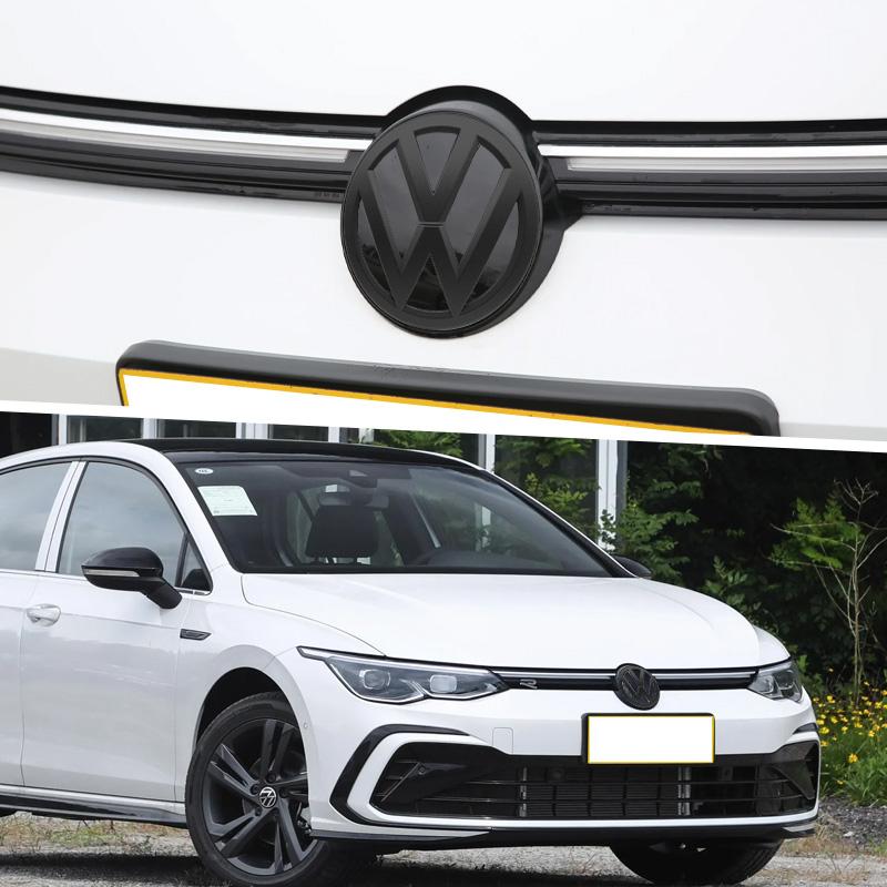 1Pcs VW 3D Car Cover Front Grille Badge Rear Trunk Emblem Decals Accessories For Volkswagen Golf 7 7.5 MK7 MK7.5 GTI R Rline GTD