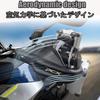 MAORANG Motorcycle Hand Guards for Wind Protection for Smoke Gray PCX160/PCX150 (2024-2025) - Windproof, Dual-Handed PCX160/PCX150 (2017-2025+) -