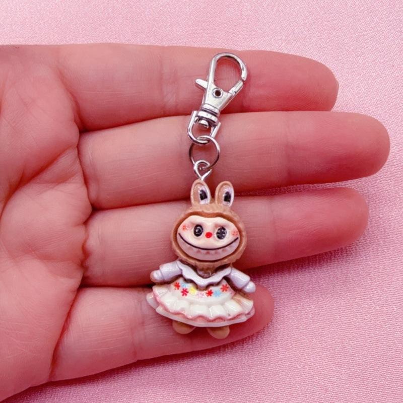 

Брелок Лабубу Labubu The Monsters дитячий на рюкзак, ключі 3 см 3