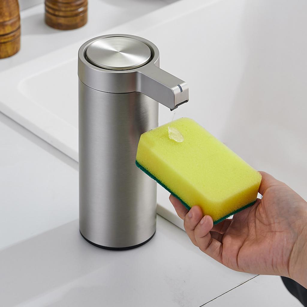 1 set Automatic Soap Dispenser USB Rechargeable Adjustable Foam Soap Dispenser Touchless Induction Sensor Bathroom Accessories