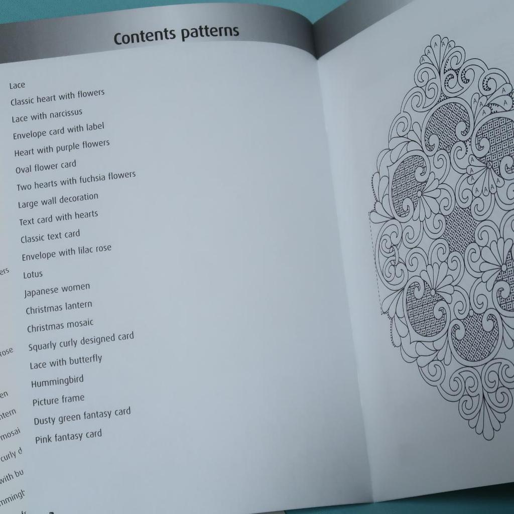 [USED] Foreign Books: Parchment Craft Pattern Collection, Pergamano (Paper Craft)