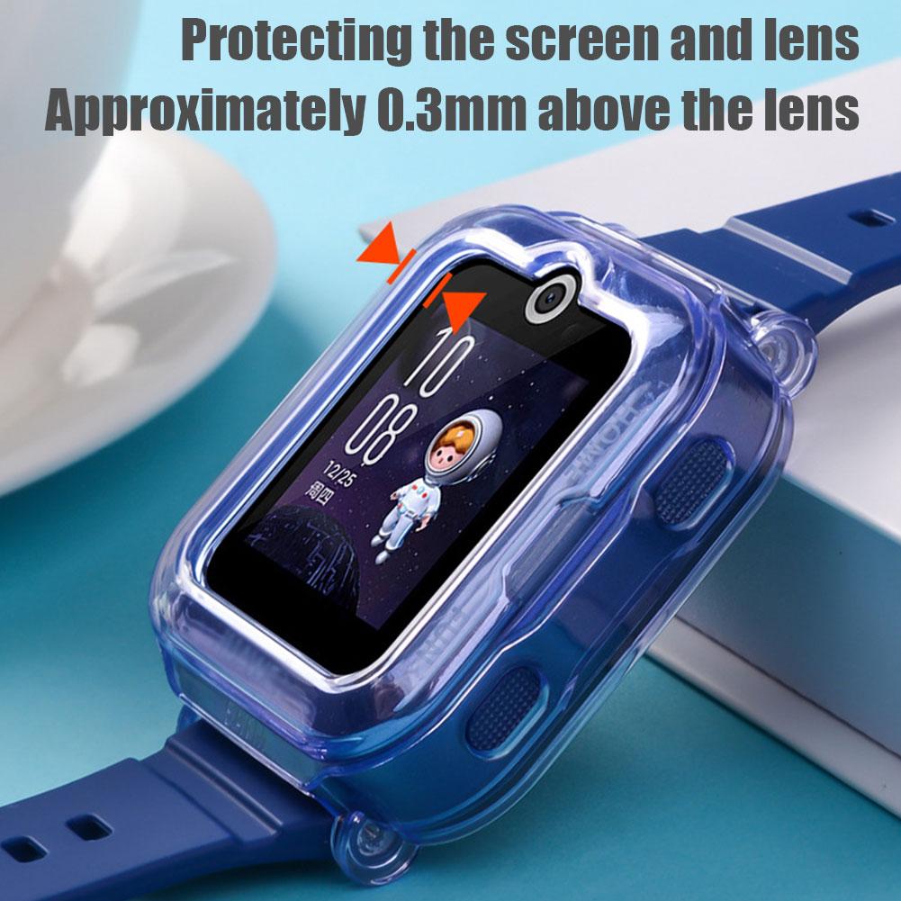 Smart Watch Silicone Case For Kids Watch 4Pro Half Pack Shell Full Bumper Cover Protective Case Protector Accessories