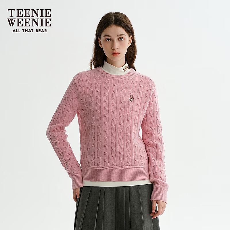 

Teenie Weenie Women s Retro Cable Knit Sweater S