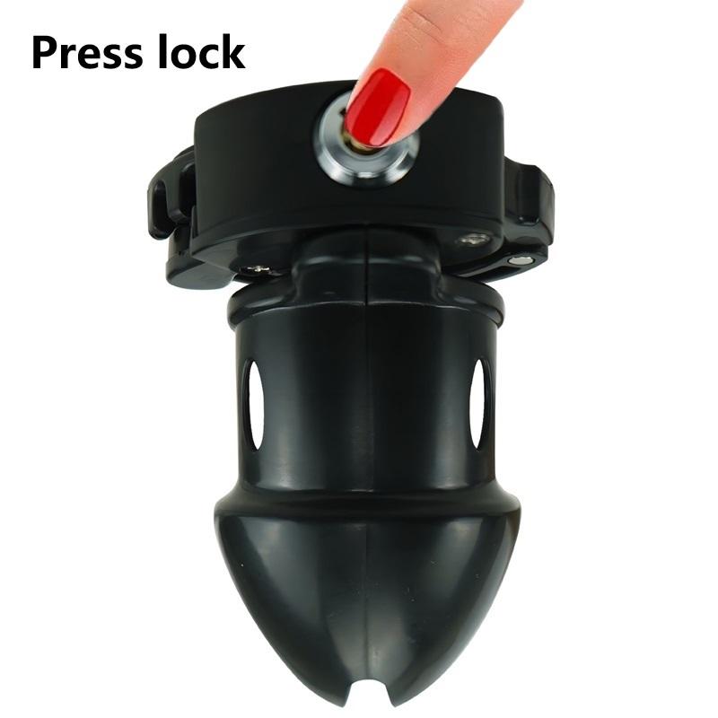 Male Small Penis Cage Adjustable Ring Lock Bondage Bird Chastity Cage Belt Cock Ring Slave Restraint Trainer Man Sex Toy