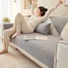 Anti-slip Sofa Cover Letters Embroidery Sofa Towel for Living Room Home Decor Chenille Sofa Seat Cushion Four Seasons Universal