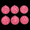 Xmas ball Cake Tools Clay Mold Keychain Molds Jewelry Making Tool Christmas Ball Mold Silicone Moulds