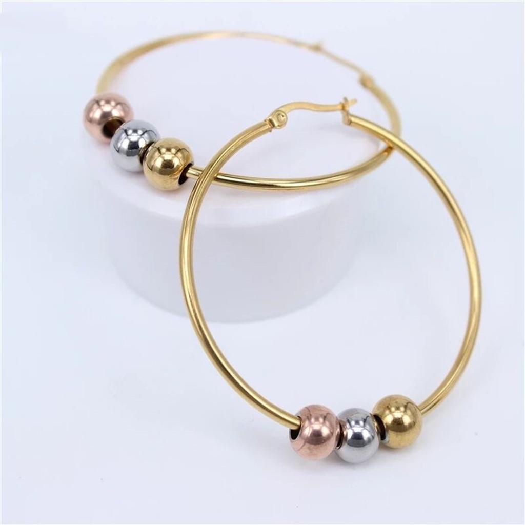 Simple and Elegant Ear Hoops Sleek and Modern Ear Decorations Earrings Chic Ear Rings Charm for Fashion Lovers