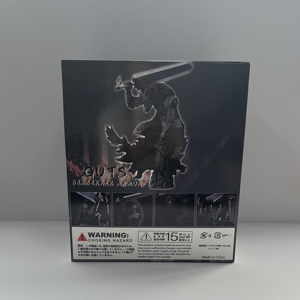 25CM Berserk Berserker 1/8 GK Anime Figur Guts Berserker Rüstung Version. PVC Actionfigur Jungen Kollektion Schreibtisch Dekoration Spielzeug Geschenk