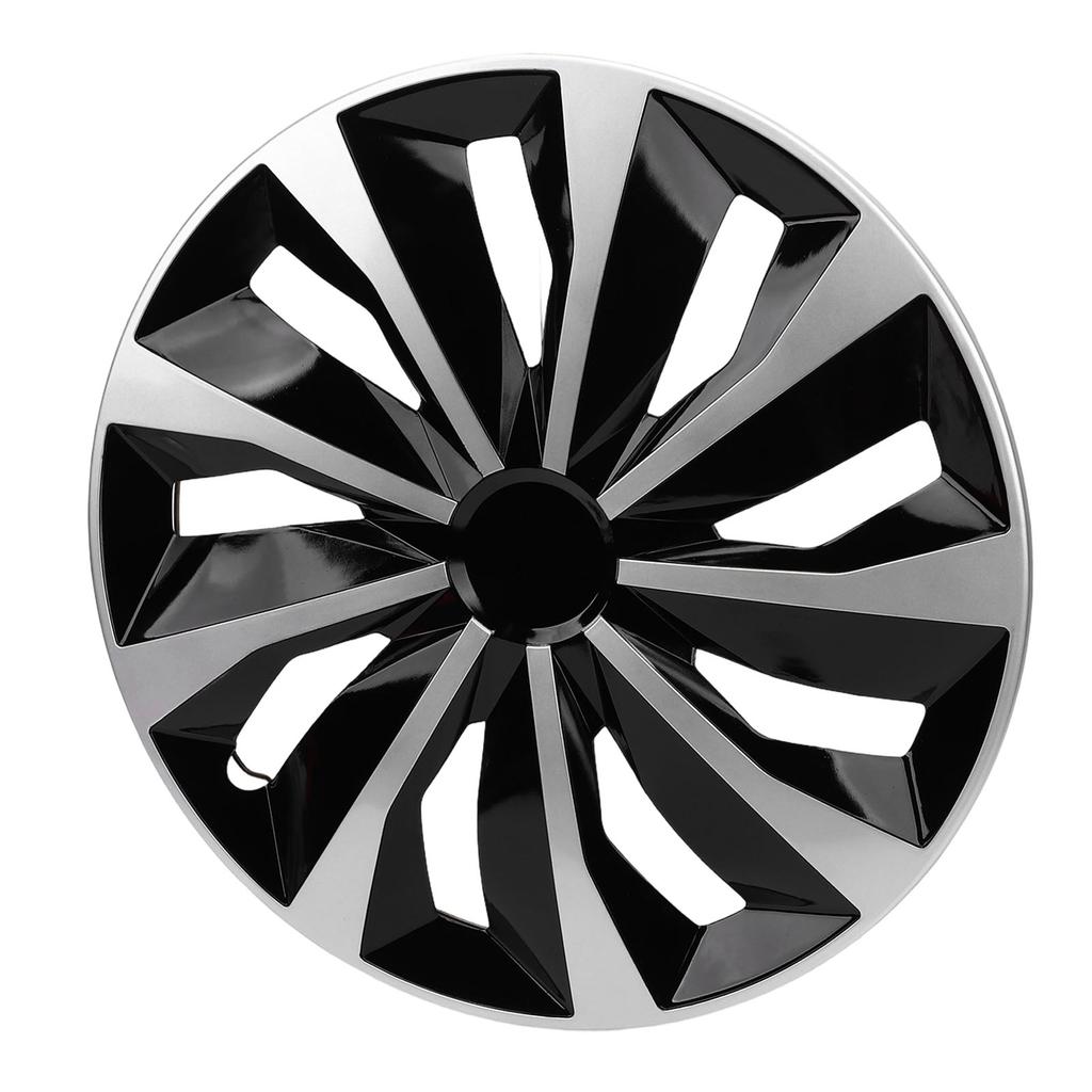 Set di 4 Copricerchi da 17 Pollici Eleganti Adatti a Clip-On in ABS Sostituzione per la Maggior Parte di Auto Camion SUV