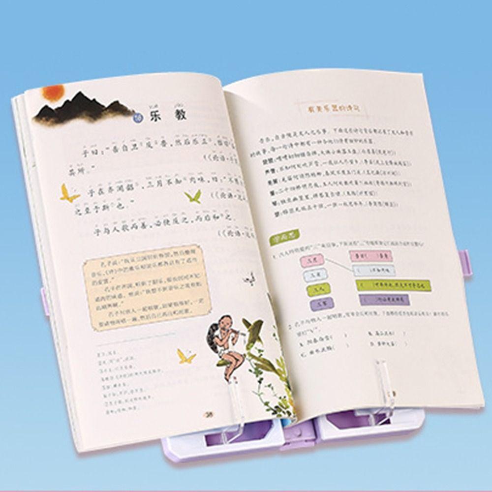 Reading Bracket Reading Bookshelf Pencil Box Multifunctional 2-in-1 Book Holder  Efficient Space