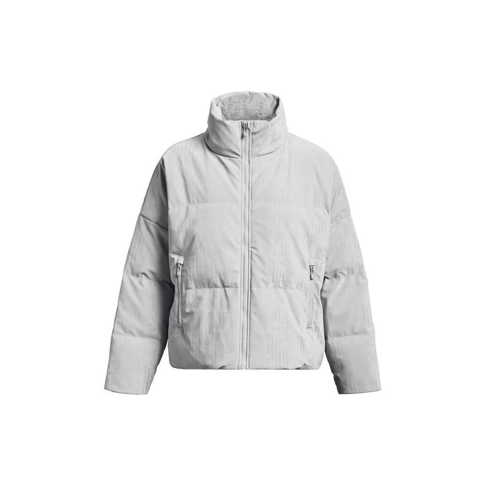 (WMNS) Under Armour ColdGear Infrared Down Puffer Jacket Halo Grey Women s 1378859-014 XL