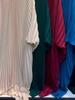 Pleated Plus-Size Maxi Dress: High-End Middle Eastern, European & American Style