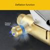 1/2pcs Easy to Use Air Chuck Corrosion Resistant Brass Construction for Valves for Car and Bike Inflation