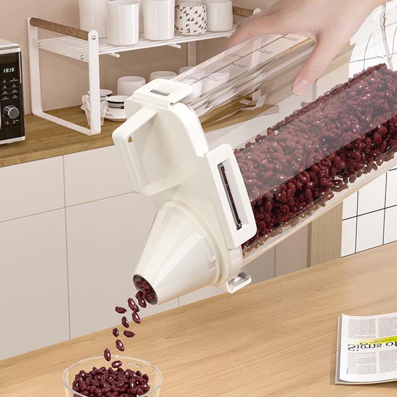 Moisture-Proof Airtight Grain Storage Container for Rice, Flour, and Whole Grains