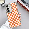 Retro Classic Chess Board Grid Plating Phone Case For Samsung A17 A07 A37 A57 A16 A56 A15 A55 A14 A54 A13 A53 A26 A36 A25 A35 A2