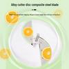 Bamboo Electric Manual Fruit and Vegetable Slicer