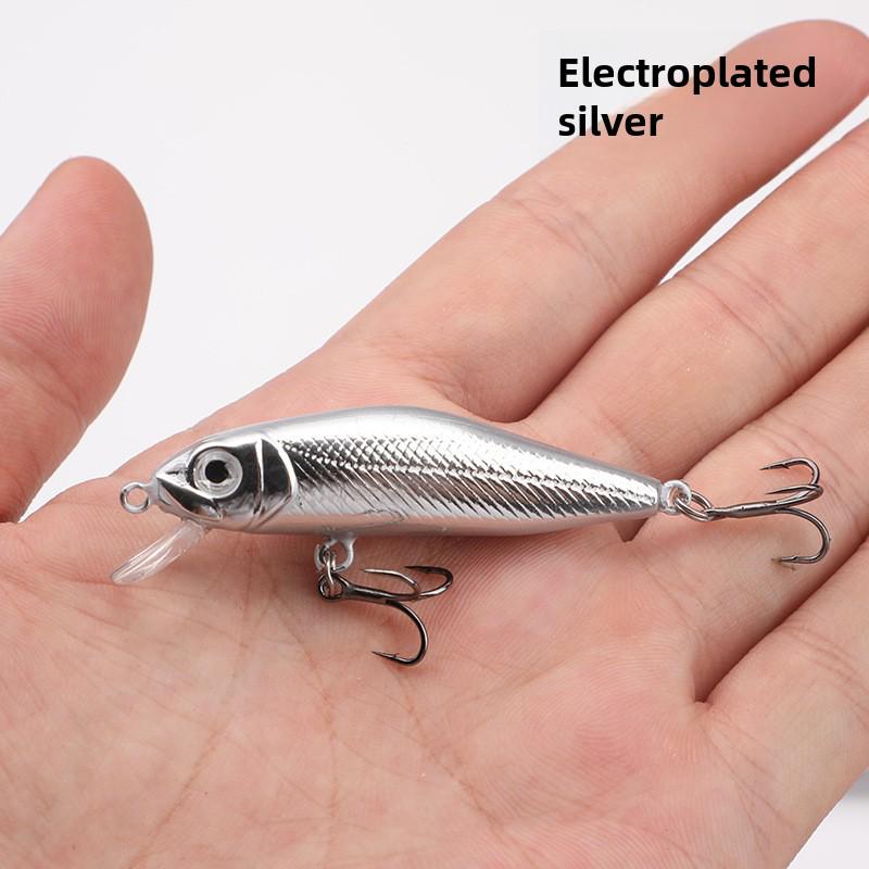 Rotflossenelritze Köder: 4,5 g, 5,5 cm, Schwimmende Klangperlen, Rotes Auge.