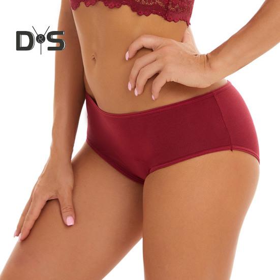 Women Menstrual Panties Abundant Flow Menstrual Period High Waist Menstrual Cycle Absorbent Underwear Leak Proof Lady Briefs Underpants
