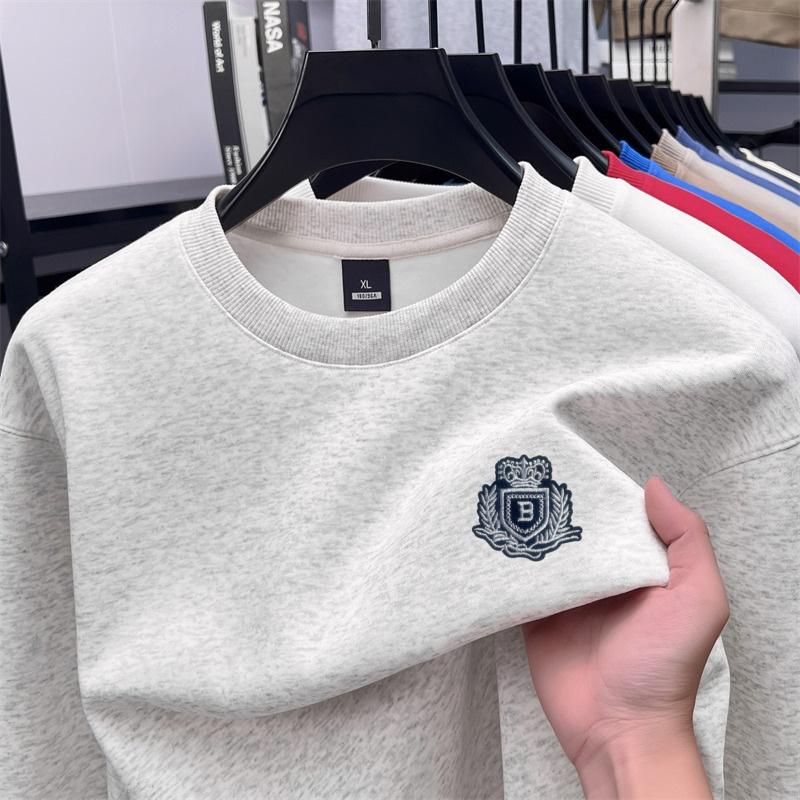 

Men s O-Neck Pullover Long Sleeve Hoodie Autumn Winter Arrival Print Soft Fashion Casual Commute Menswear 4XL