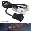 For VW Golf 6 Jetta 5 MK5 Scirocco 2010 2011 2012-2014 Car USB Charger Quick Charge QC3.0 Auto Phone Charging Adapter Button