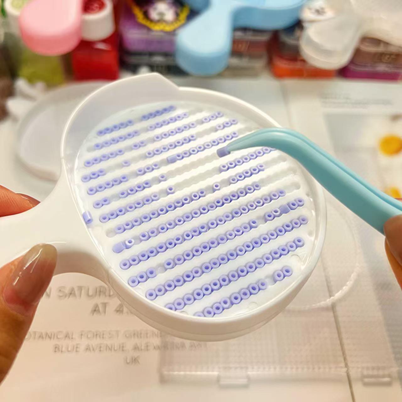 Multi-functional Bean Spoon & Puzzle Tool - Non-Stick, Storage Included жёлтый