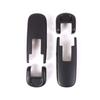 ABS Matt Black Car Hood Side Hinge Cover Decorative Stickers For Hummer H2 2003-2009 Car Exterior Accessories