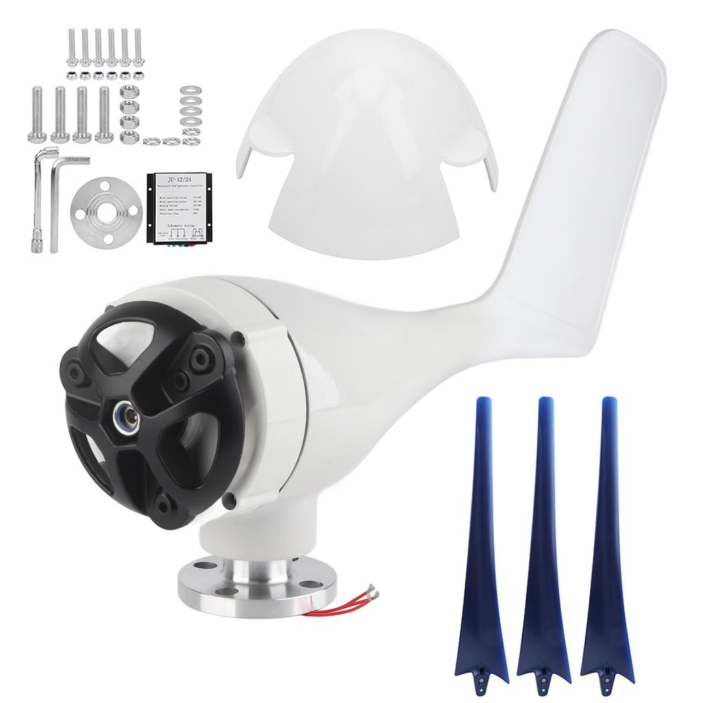 200W Wind Turbines Generator Kit 3 Blade Aerogenerator with Controller Accessory