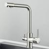 Gold  Luxury Waterfilter Tap Kitchen Faucets Mixer Drinking Water Filter Kitchen Faucet Sink Tap Hot Cold Water Tap For Kitchen