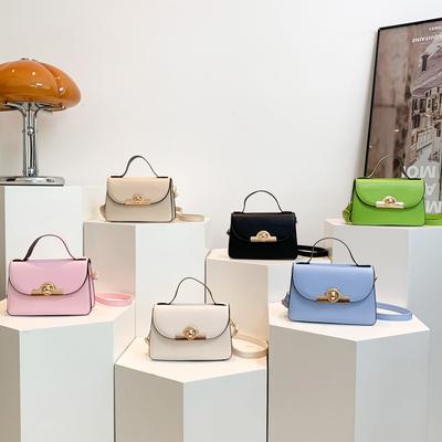 Fashion Korean Style Fashionable Shoulder Bag Simple and Fashionable Small Square Bag Summer New Simple Casual Crossbody Bag for Women