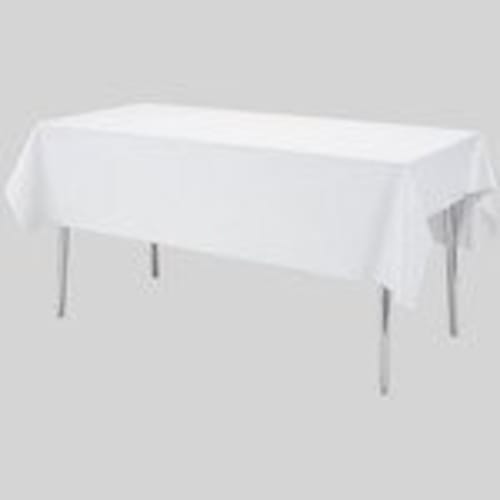 Hladký bílý ubrus /63-1651-72