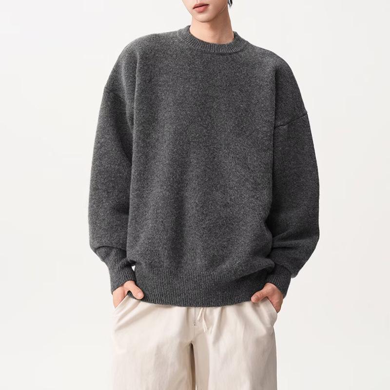 Men s Trendy Slim Fit Crew Neck Sweater - Autumn/Winter 2024 Collection 2XL