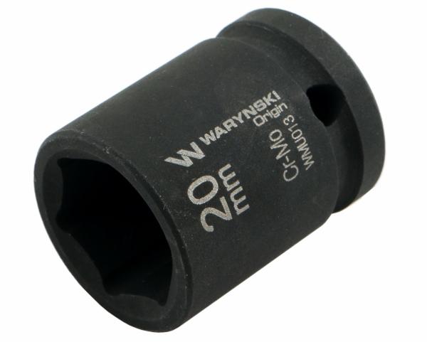 Nasadka Udarowa Sześciokątna 1/2". 20 Mm. Crmo. Din 3129. Waryński