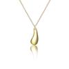 NAOTJEWELRY Teardrop Necklace, Gold, 18K Gold Coated, Women's, Drop-Shaped, with Gift Box