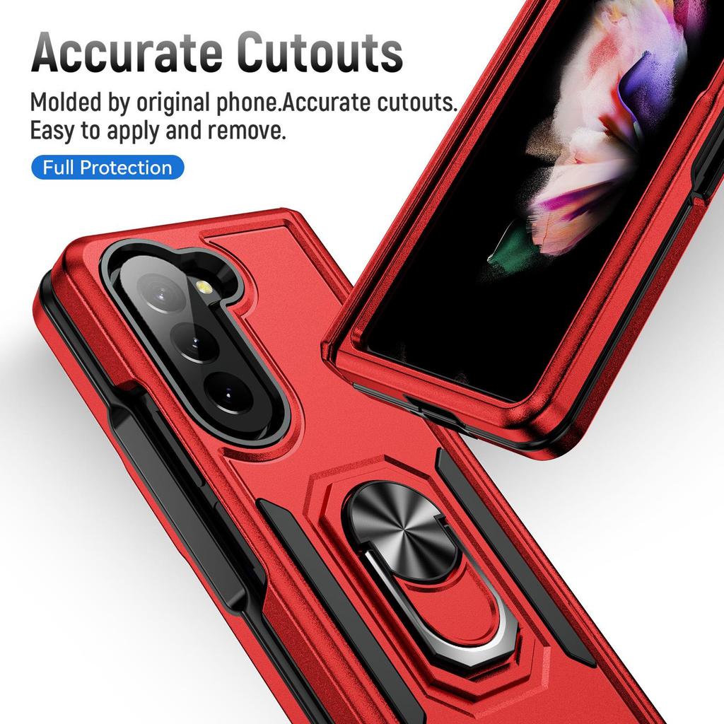 Samsung Z Fold5 & Z Fold4 Full Protective Phone Case with Ring Holder
