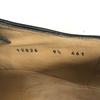 Made In Italy Vintage 80s-90s Gravati Leather Straight Tip Business Dress Shoes Size 9.5 27.5-28.5cm Black(USED)