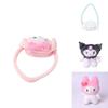 Soft And Durable Sanrio Kuromi Keychain With Plush Filling