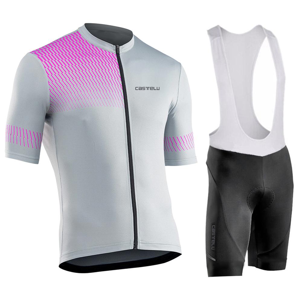 Men Breathable Bicycle Cycling Clothing Short Sleeve Mountain Bike Jersey Outdoor Sportswear Suit 2026 Summer Breathable Cycling Suit Set