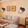 Retro Industrial Dimmable Iron Cage Wall Sconce