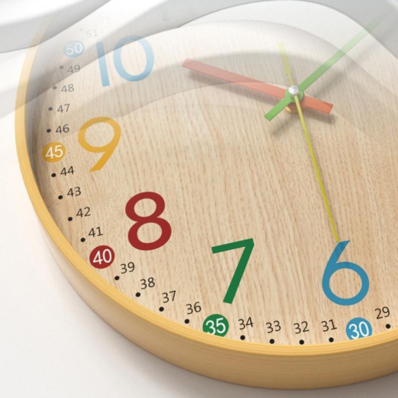 Wall Clock Silents None Ticking Wall Clock Battery Operated Clocks Easy to Read Home/Office/Kitchen/Classroom/School Clock