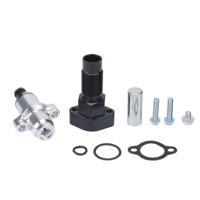 Replacement Timing Chain Tensioner HC00063 3022152 for 900 XP Motorcycle Engine Service, Aluminum Housing Designed to Maintain Engine Chain System
