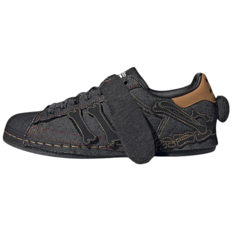 

Adidas Melting Sadness X Adidas Superstar Halloween Sneakers IG9632 36 черный коричневый