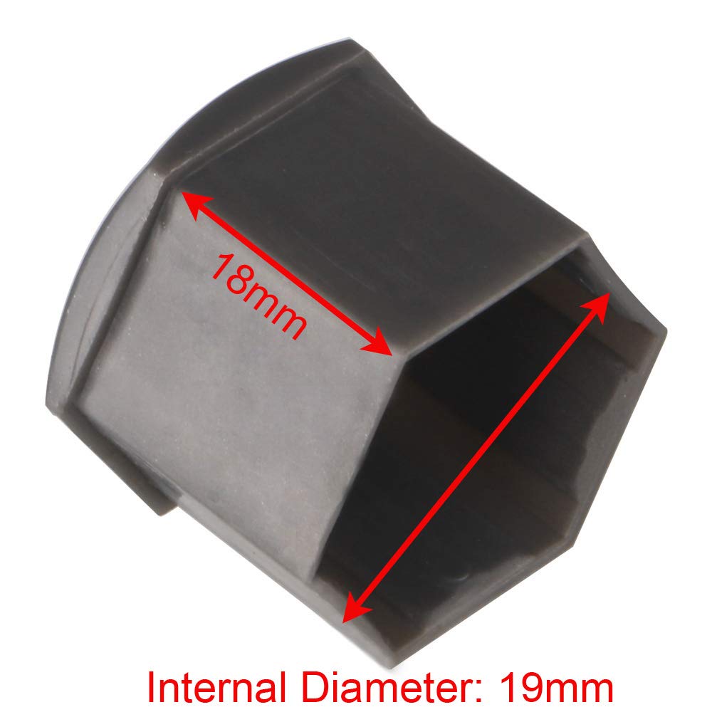 Kiligen 22pcs Auto Short Nuts Lightweight Wheel Nuts Wheel Dress Up Set Nut Cover