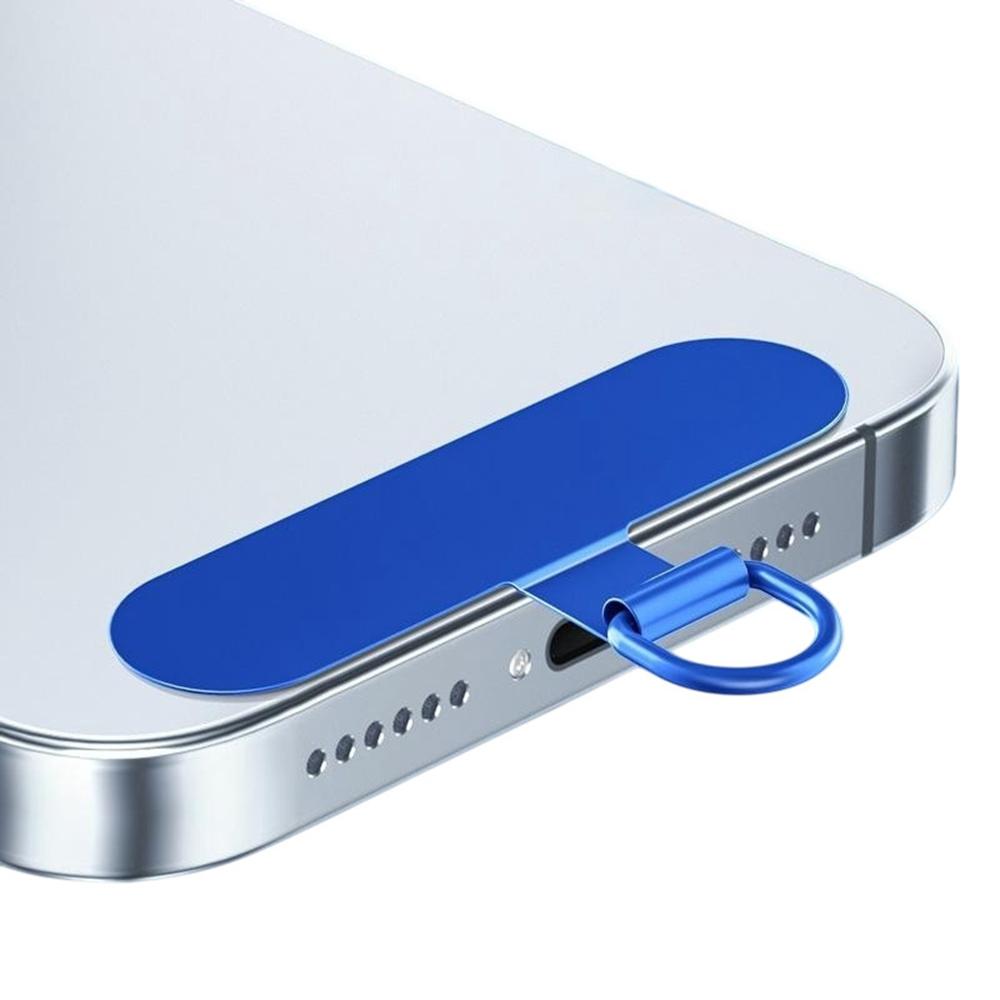 

Stainless Steel Metal Phone Tether Tabs for Phone Cases Ultra Thin Universal Cellphone Lanyard Pad K