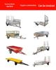 Aomai Custom Hot-Dip Galvanized Box Trailer - Small Cargo Transport with Fence