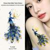 Chinese Style Waterproof Phoenix & Koi Tattoo Sticker - Long-lasting, Aesthetic Dunhuang Design for Arm & Collarbone