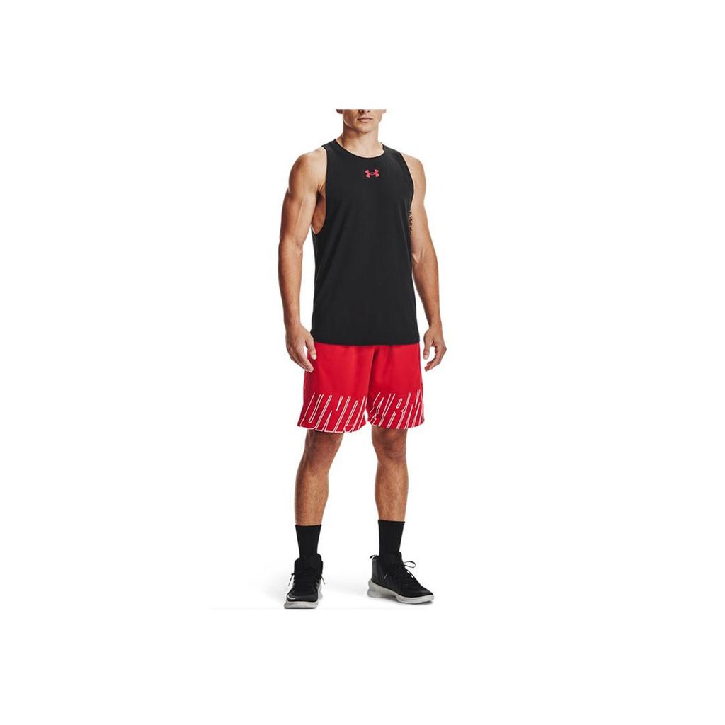 Under Armour Breathable Basketball Sports Tank Top Men Tops Black 1361901-001