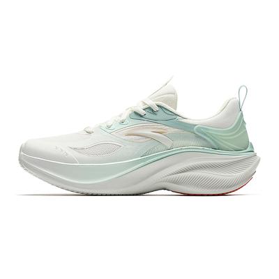 Leaf 5.0 Comfortable Fashion Lightweight Rebound Low-Top Casual Running Shoes Women Sneaker White Green 922515518-4