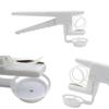 Handheld Plastic Egg Separator White Egg Breaker Kitchen Gadget For Breaking Egg