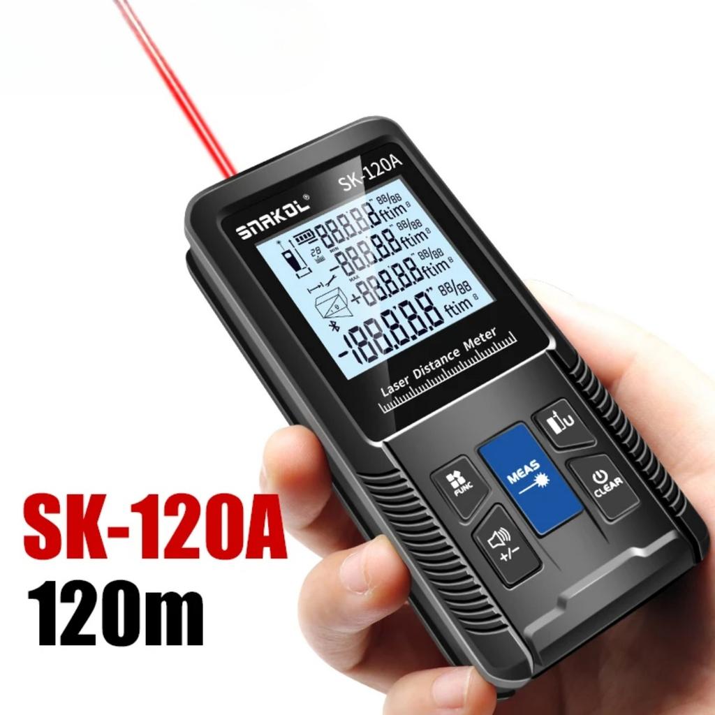 JOYBLISS Laser Distance Meter 40m 50m 70m 100m 120m Rangefinder Digital Range Finder Trena Roulette Ruler Distance Measuring Tape