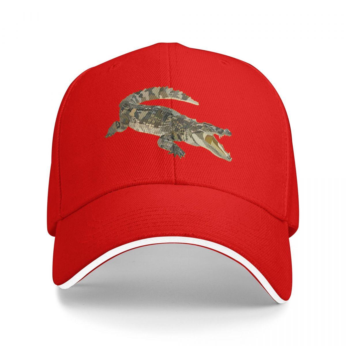 

Unisex Baseball Hats C Is For Crocodile Outdoor Streetwear Summer Sports Baseball Caps Hip Hop Cap Casquette Polychromatic Hats One Size